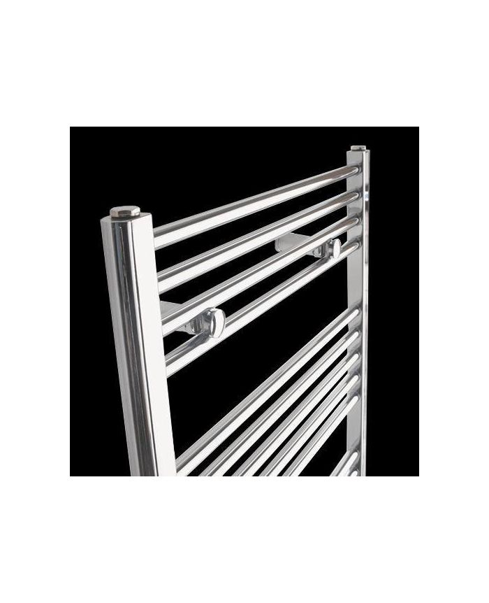 22mm Tube Ladder Straight Towel Rail Chrome 1200mm High X 600mm Wide 1726 BTU's 