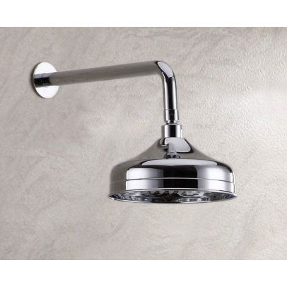 Traditional 8" Swivel Joint Shower Head 