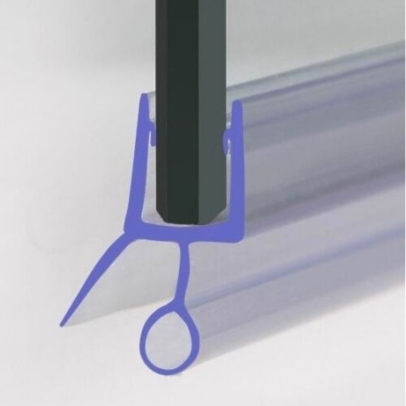 900 mm Glass Shower Door Rubber Seal Strip Gap 12 mm