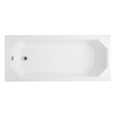 Kartell Astlea Single Ended Rectangular Bath with Legs 1700mm x 700mm - Acrylic