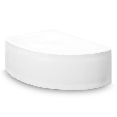 Formula White Curved Corner Bath Panel 1840mm