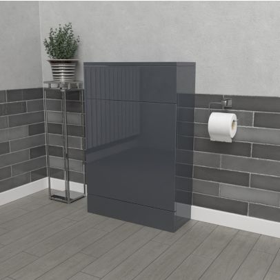 Vincent Back To Wall Anthracite Toilet Cistern Unit W500mm x D200mm
