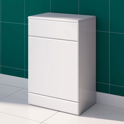 Vincent Back To Wall White Gloss Toilet Cistern Unit Flat Pack W500mm x D330mm