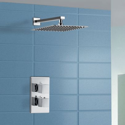 Moulin Waterfall Shower Mixer with Thermostatic Control