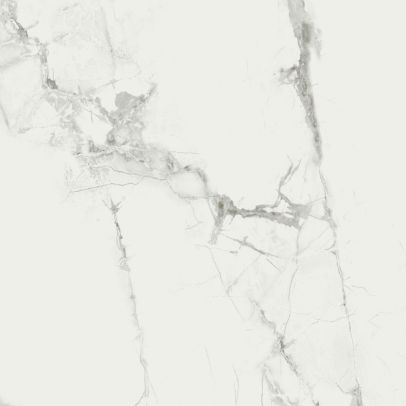 Klicker Floor 610mm x 305mm Carrara White Marble Gloss SPC Vinyl Click Flooring Tile Waterproof