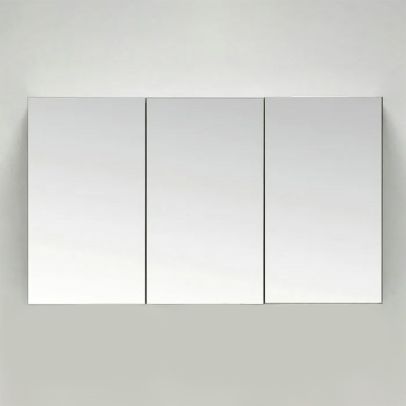 McCann 1200mm Mirror 3 Door Shaving Cabinet White
