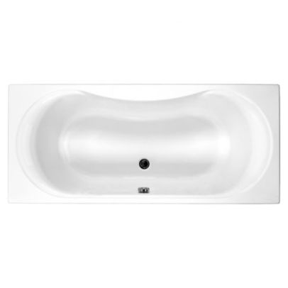 Kartell Ark Duo Double Ended Rectangular Bath with Legs 1800mm x 800mm - Acrylic
