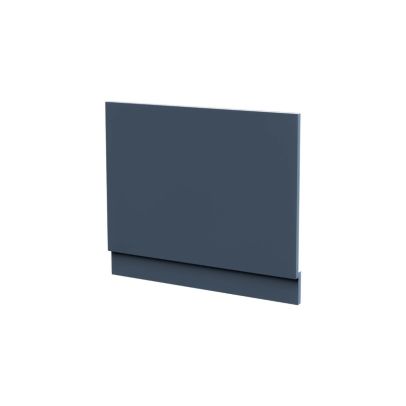 Gorge Modern 800mm Dark Grey High Gloss PVC End Panel 15mm Thickness + Plinth