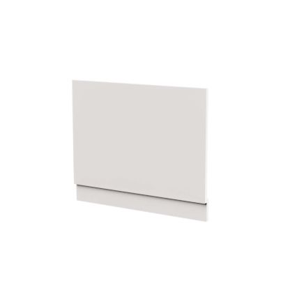 Gorge Modern 800mm White High Gloss PVC End Panel 15mm Thickness + Plinth