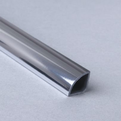 Retroft PVC Quarter Round Silver 2400mm panelling Trim-6