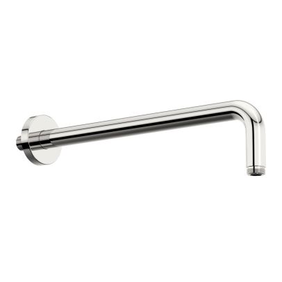 380mm Round Wall Mounted Shower Arm Chrome