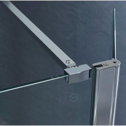 970 mm Shower Wall To Glass Support Bar Arm 