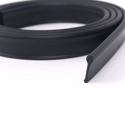 1200mm Black Soft Rubber Shower Door Seal for Folding Bath Screen