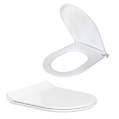 PP Quick Release Soft Close Toilet Seat White 