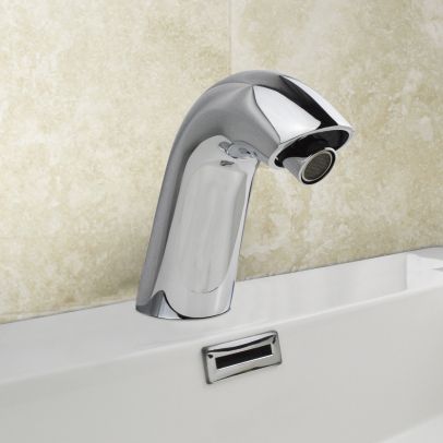 Walta Bathroom Infrared Sensor Basin Sink Mixer Tap Chrome