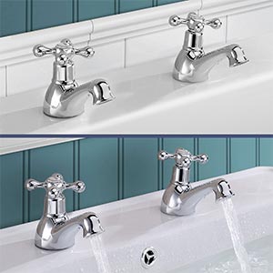 Bath and Sink Taps Set