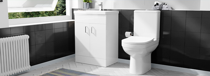 Vanity and Close Coupled Toilets